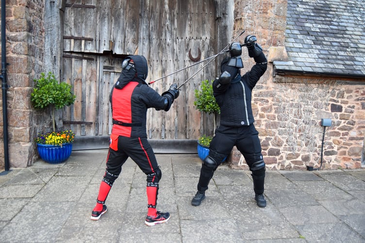 Dunster Winter Festival will include a demonstration of fighting with longswords.