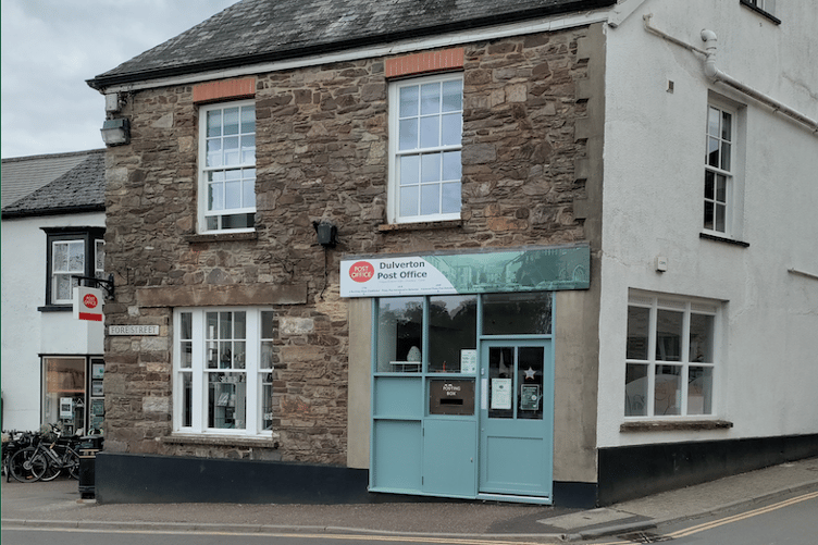 Dulverton Post Office looks to have been saved from closure.