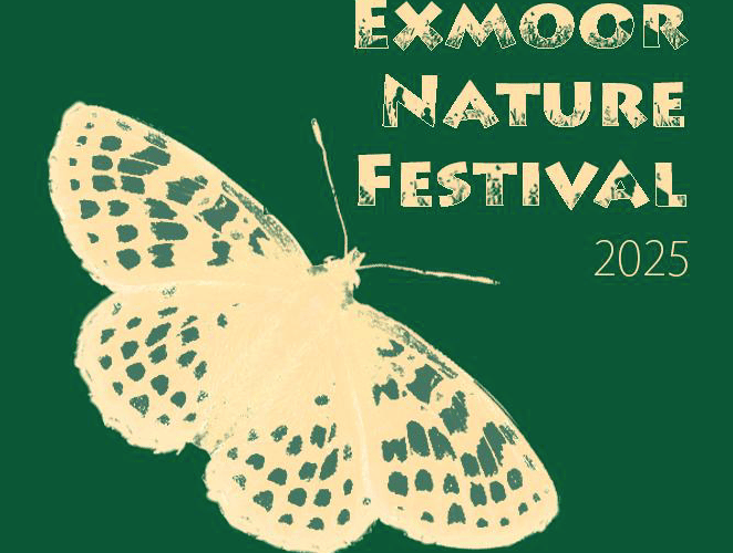 The Exmoor Nature Festival 2025 logo.