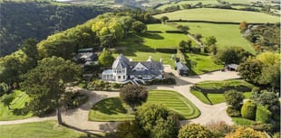 Country house and cottage overlooking Bristol Channel for £2.5 million