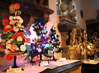 Town festive season starts with church Christmas tree festival