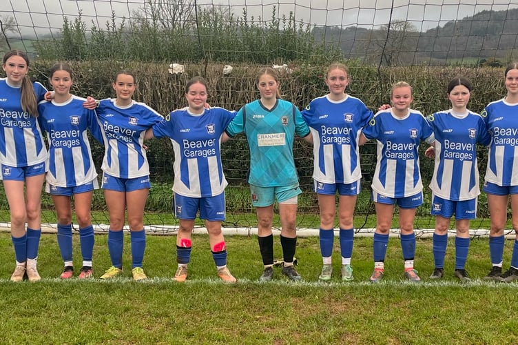 League leaders - that's Minehead girls