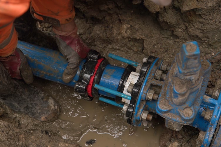 Wessex water is soon to start a new phase of mains replacement works in Timberscombe. PHOTO: Wessex Water.