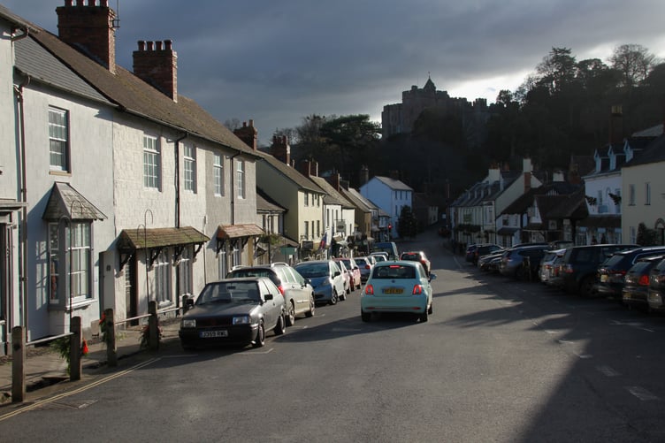 Dunster needs people to do some Christmas shopping in the village to help recover from the blow of its winter festival being cancelled because of Storm Darragh. PHOTO: George Ody.