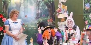 Alice in Wonderland theme for village fete