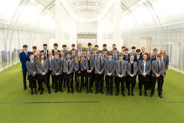 King’s cricketers who are involved in the Pathway or part of the Somerset winter training squads