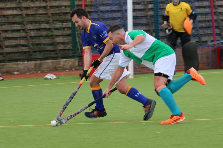 Minehead second team skipper Joe Bolton in action against Chard