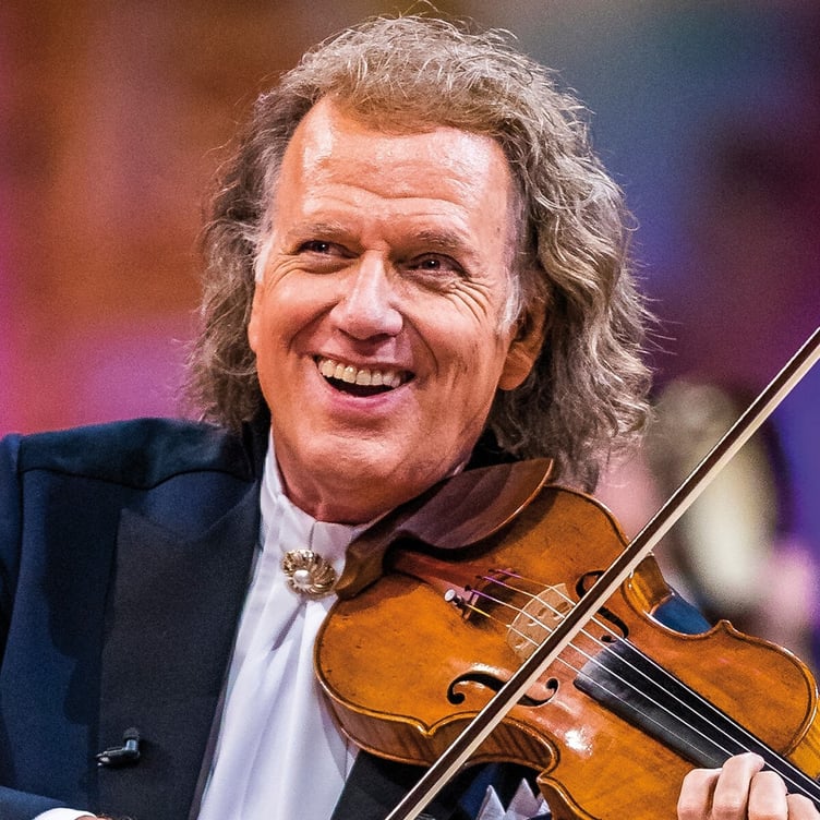 An André Rieu concert is being screened at the Regal Theatre, Minehead.