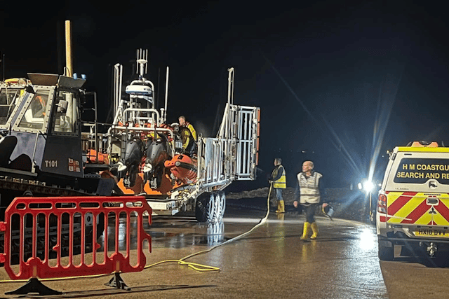 Midnight maritime rescue launched for 'boat theft' man