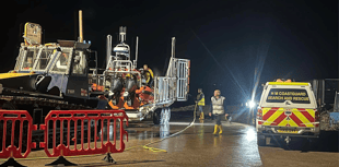 Midnight maritime rescue launched for 'boat theft' man