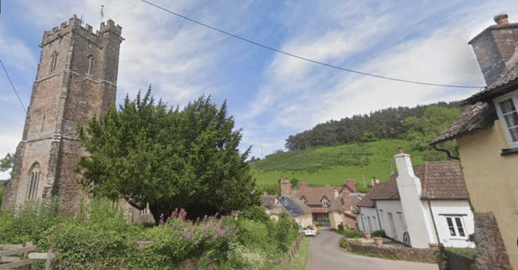 A view of Luccombe village centre. PHOTO: Google Maps.