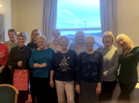 Wine and chocolate replaced 'Turkey trot' prizes 