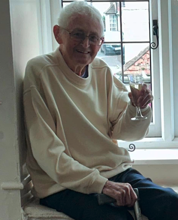 The late Robert Shopland, of Porlock, who died on Christmas Eve.