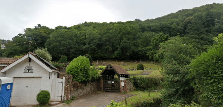 The lychgate entrance to Hawkcombe Cemetery, in Porlock. PHOTO: Google Maps.