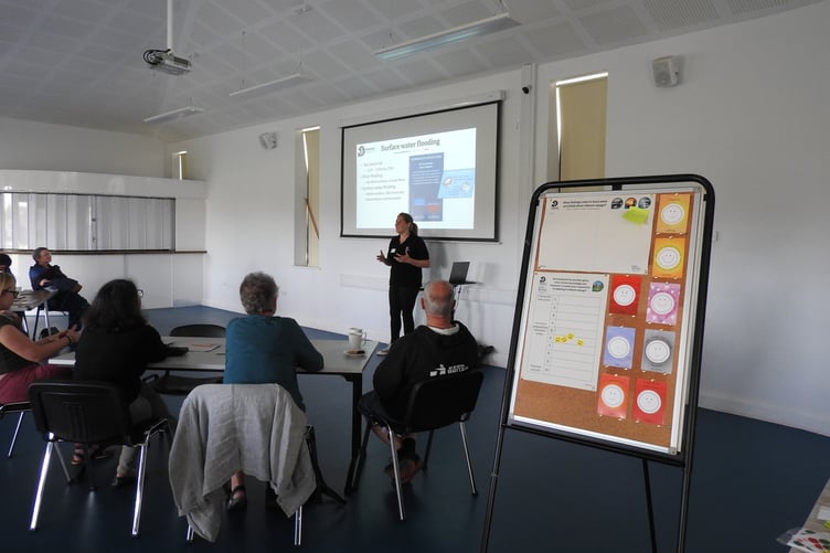 An 'Act to Adapt' climate adaptation plan consultation session. PHOTO: SWT.