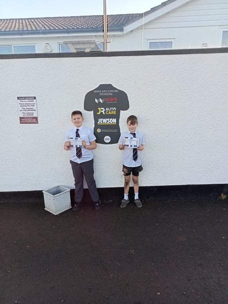 Jayden Sparks and Toby Blackshaw