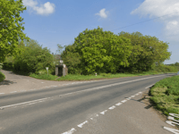 A358 closed after lorry crashes and catches fire in West Somerset