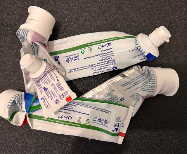Toothpaste tube recycling comes to Somerset