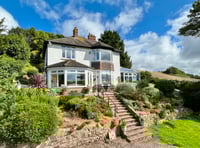 1930's home overlooking stunning Quantock hills available for £635,000