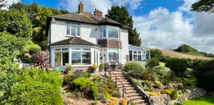 1930's home overlooking stunning Quantock hills available for £635,000
