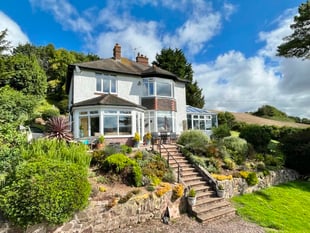 1930's home overlooking stunning Quantock hills available for £635,000
