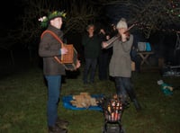 Carhampton Community Orchard hosts annual wassail - video and pictures