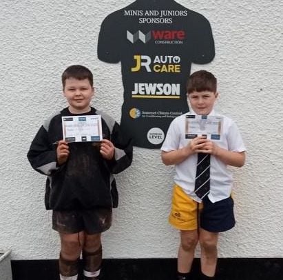 Joshua Wyatt (left) and Liam Floyd 
