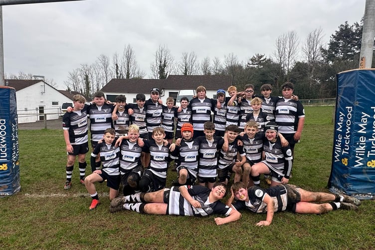 Minehead Barbarians Under 13s in good shape