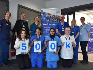 500,000th patient receives diagnostic test in Somerset