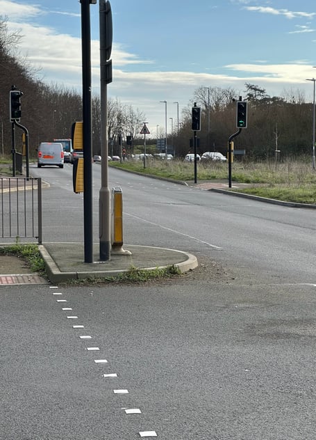 Traffic lights on the A358 at the Ruishton Lane junction (Photo: Mel Mullins)