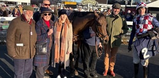 Third time lucky for brave Belfrina over hurdles