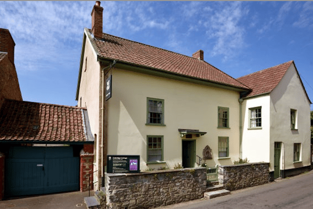 Coleridge Cottage, Nether Stowey, in which the poet Samuel Taylor Coleridge lived. PHOTO: National Trust.