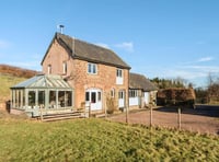 Converted stone barn on 15-acres of farmland on the market for £775K