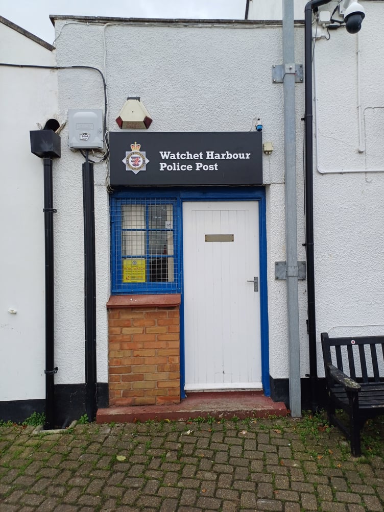 Watchet Harbour Police Post