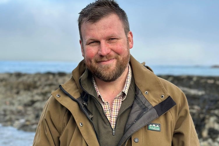 Farmer and businessman James Wright will lead farmers from the Wellington and West Somerset areas on a protest in London.