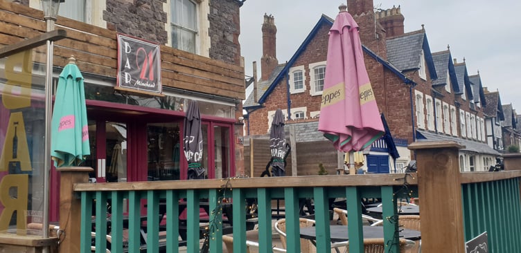 Bar 21, in The Avenue, Minehead, has applied for a licensing extension.