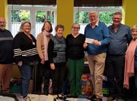 Neighbours provide cash boost for food bank