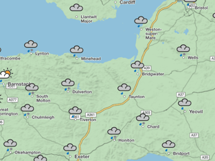 Snow forecast as temperatures drop across Somerset