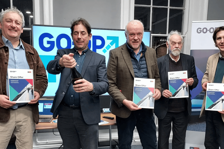 The fundraiser for the first co-operative train company in the South West launched in Taunton