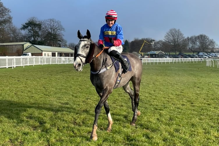 Captain Boudet - a winner at Hereford ridden by David Noonan