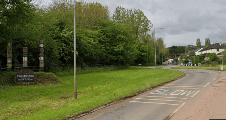 Approaching Wiveliscombe along the B3227 road. PHOTO: Google Maps.