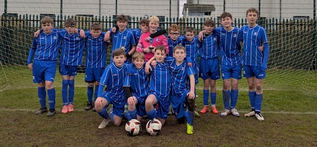 Minehead Under 13 footballers