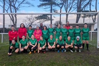 Watchet Town Ladies line-up