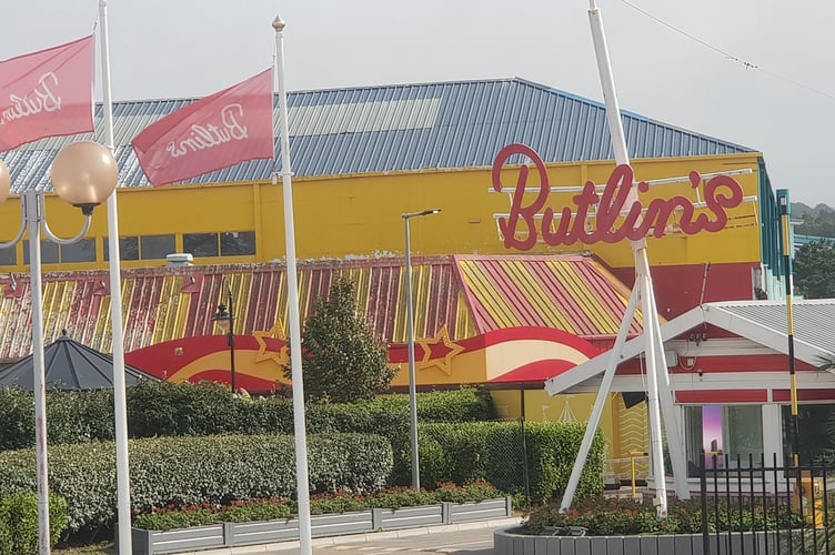 Butlin's holiday resort, in Minehead.