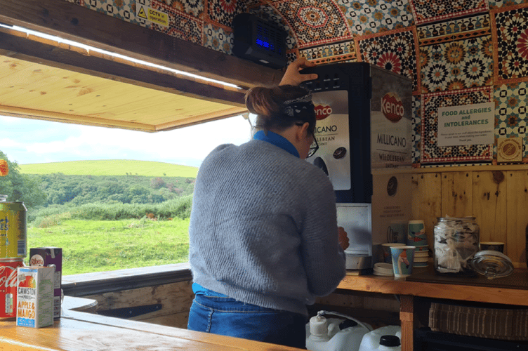 Mobile caterers are being offered licences to trade from some Exmoor car parks. PHOTO: ENPA.