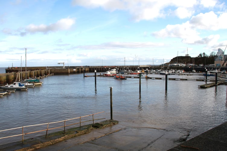 A view of Watchet Marina. PHOTO: George Ody.