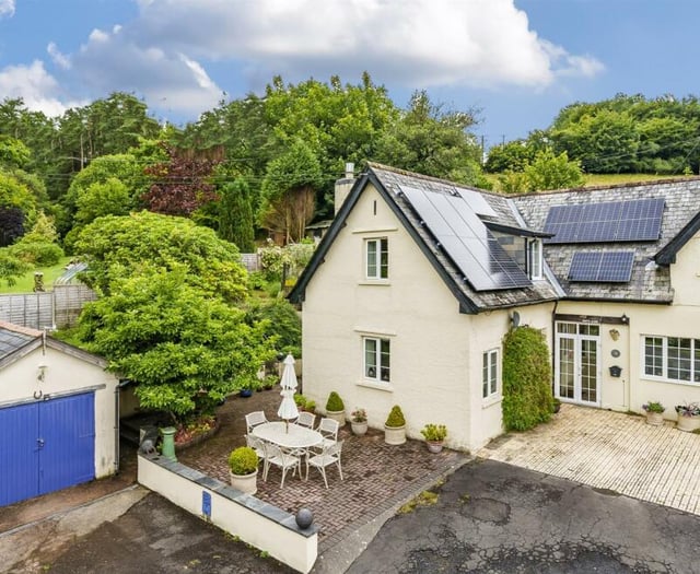 Property with great views and beautiful garden available for £595,000