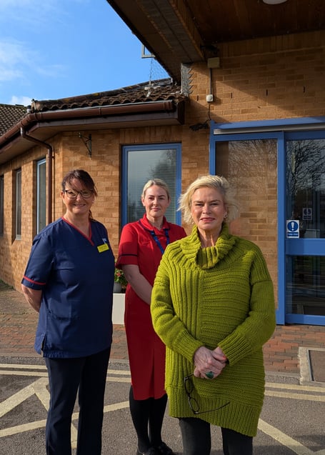 Rachel Gilmour visits Williton Community Hospital .jpg