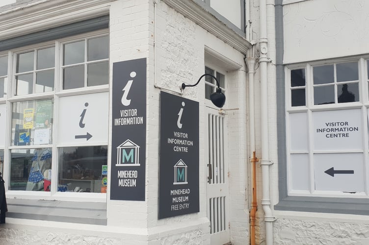Minehead Information Centre has closed indefinitely amid a funding crisis.