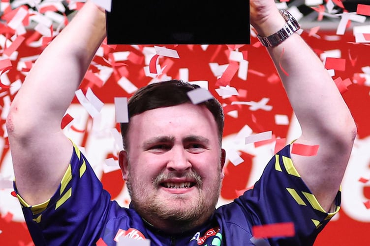 Littler celebrates his latest triumph